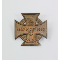 Hessen, Regimentsabzeichen 236 Jahre InfanterieRegiment No. 117 Mainz 1697 - 1933