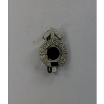  Hitlerjugend (HJ), 16 MM Miniatur Leistungsabzeichen in Silber, Hst. RZM M1/101 (Gustav Brehmer, Markneukirchen)