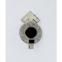  Hitlerjugend (HJ), Leistungsabzeichen in Silber, Hst. RZM M1/34 - Für Leistungen in der HJ
