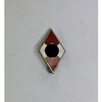 Hitlerjugend (HJ), Mitgliedabzeichen, Hst. RZM M1/120 (Wilhelm Deumer, Lüdenscheid)