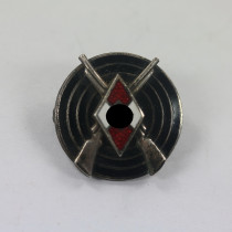  Hitlerjugend (HJ), Schießauszeichnung, Hst. RZM M1/25 (Rudolf Reiling, Pforzheim)