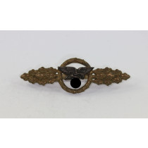 Frontflugspange für Transportflieger in Bronze