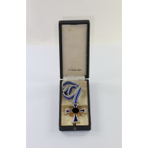 Mutterkreuz in Gold, im Etui, C.E. Juncker 