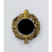 SA-Wehrabzeichen in Bronze, Hst. Fechler