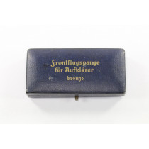 Etui Frontflugspange für Aufklärer Bronze