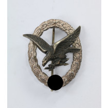 Fliegerschützenabzeichen der Luftwaffe mit Blitzbündel, Hst. BSW