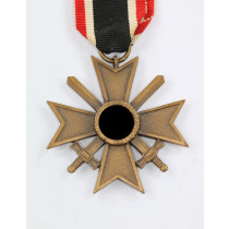 Kriegsverdienstkreuz 2. Klasse mit Schwertern, Oberst Erich Poser