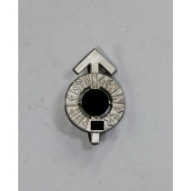 Hitlerjugend (HJ), 16 MM Miniatur Leistungsabzeichen in Silber, Hst. RZM M1/35