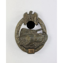 Panzerkampfabzeichen in Bronze mit Einsatzzahl 25, Hst. G.B.