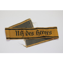 Wehrmacht Heer, Ärmelband für Nachrichtenhelferinen