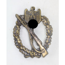 Infanterie-Sturmabzeichen in Bronze, Hst. A3 (Assmann & Sohn, Lüdenscheid)