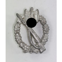 Infanterie-Sturmabzeichen in Silber, Hst. BSW Kleeblatt (Brüder Schneider A.G., Wien)