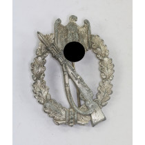 Infanterie-Sturmabzeichen in Silber, Hst. CW (Carl Wild, Hamburg)