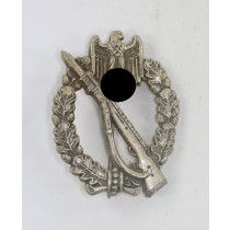 Infanterie-Sturmabzeichen in Silber, Hst. f.o. (Friedrich Orth, Wien)
