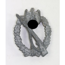 Infanterie-Sturmabzeichen in Silber, Hst. HA (Hermann Aurich, Dresden)