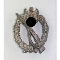 Infanterie-Sturmabzeichen in Silber, Hst. R.S. (Rudolf Souval, Wien)