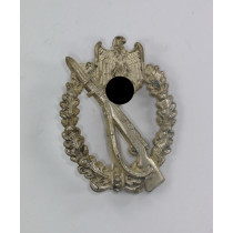  Infanterie-Sturmabzeichen in Silber, Hst. W.R.42 (Werner Redo, Saarlautern)