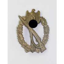  Infanterie Sturmabzeichen in Bronze, Hst. ÜÜ ( E.F. Wiedmann, Frankfurt am Main)