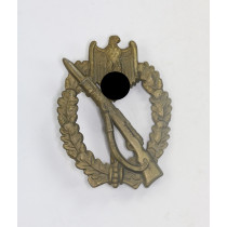 Infanterie Sturmabzeichen in Bronze, Hst. ÜÜ (E.F. Wiedmann, Frankfurt am Main)