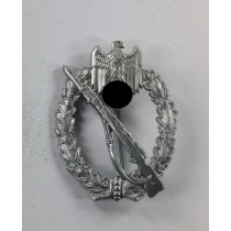 Infanterie Sturmabzeichen in Silber, Alois Rettenmaier, "Broken Stem”