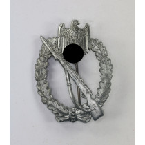  Infanterie Sturmabzeichen in Silber, Alois Rettenmaier, Schwäbisch Gmünd, Broken Stem