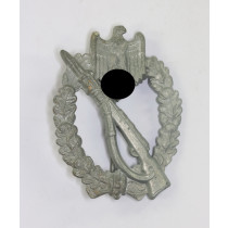 Infanterie Sturmabzeichen in Silber, Hst. ÜÜ (E.F. Wiedmann, Frankfurt am Main)