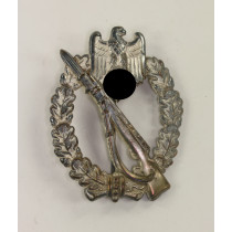 Infanterie Sturmabzeichen in Silber, Otto Schickle, Pforzheim (Buntmetall)