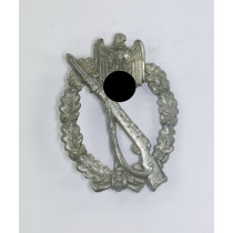 Infanterie Sturmabzeichen in Silber, Rudolf Karneth, Gablonz (R.K.)