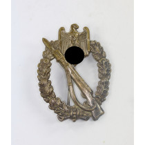  Infanterie Sturmabzeichen in Silber, Schickle, Buntmetall