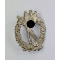 Infanterie-Sturmabzeichen in Silber, Schickle, Buntmetall (früh)
