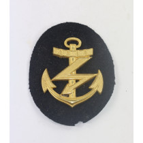 Kriegsmarine, Ärmelabzeichen für einen Funkmaat (Metallausführung)