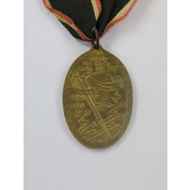  Kriegsdenkmünze - Kyffhäuser Medaille - Blank die Wehr-rein die Ehr 1914-1918