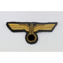 Kriegsmarine, Brustadler für Offiziere, Cellon und Metallfaden (bicolor)