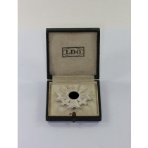 Kriegsverdienstkreuz 1. Klasse mit Schwertern, im LDO Etui