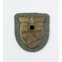 Krimschild auf Heeresstoff, Typ 3.7