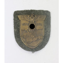 Krimschild auf Heerestoff, Typ 3.6