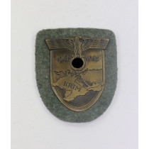 Krimschild auf Heerestoff, Typ 3.5