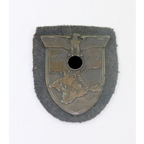 Krimschild auf Luftwaffenstoff, Typ 3.7