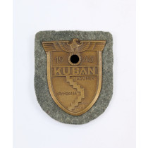 Kubanschild auf Heeresstoff