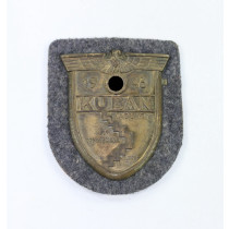 Kubanschild auf Luftwaffenstoff (!), Typ 5.3