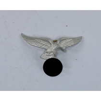 Luftwaffe, Adler für die Schirmmütze Aluminium