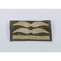 Luftwaffe, Rangabzeichen für den Fliegerschutzanzug für einen Oberleutnant