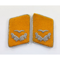  Luftwaffe, Paar Kragenspiegel, Leutnant fliegendes Personal