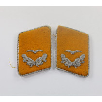 Luftwaffe, Paar Kragenspiegel, Leutnant fliegendes Personal