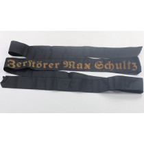 Mützenband Zerstörer Max Schultz (Z3)