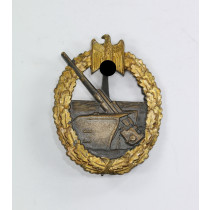 Marineartillerie Abzeichen, Hst. C. E. Juncker