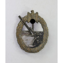  Marineartillerie Abzeichen, Hst. HA (Hermann Aurich, Dresden)