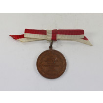 Medaille, Halle Sedanfeier 1895 - Die Stadt Halle A.S. Ihren Veteranen von 1870/71.