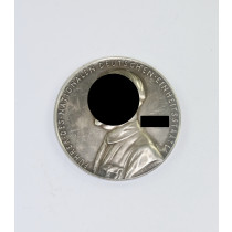 Medaille Karl Goetz, 31. März 1936 Deutscher Friedensplan zur Befriedung Europas, Bayrisches Hauptmünzamt Silber 900f