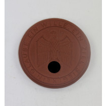 Meissen Plakette, Es kann hier nur einer siegen und das sind Wir - Ein Glaube Ein Wille Ein Ziel Sieg!